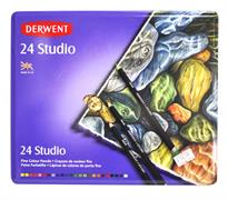 DERWENT - Studio Pencil Tin - 24 Assorted
