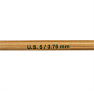 Bamboo Knitting Needles - 20cm Double Ended - 3.75mm
