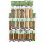 Bamboo Knitting Needles - 20cm Double Ended