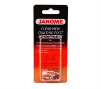 Janome Accessories - Clear View Quilting Foot & 1/4" Guide Set