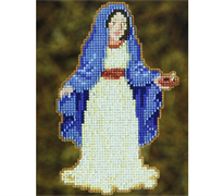 Mill Hill Trilogy Ornament Kits - Nativity Triology - Mary