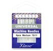KLASSE NEEDLES - Machine Needle Universal Size 75/11 - 6 per cassette