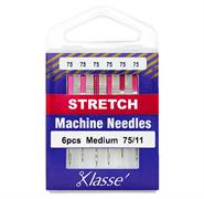 Klasse Machine Needle Stretch Size 75/11 - 6 per cassette