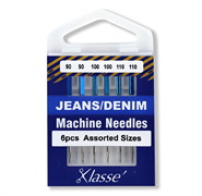 Klasse Machine Needle Jeans Mix 6pc