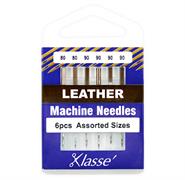 Klasse Machine Needle Leather Mix 80/90 - 6 per cassette