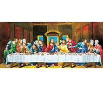 No Count Cross Stitch - Printed Aida 11 - the last supper 91 x 41cm