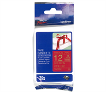Brother P-touch - Tape Cassette (TZE-RW34 GOLD/W.RED)