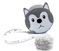 Metro Fluffy Tail Tape Measure - Husky