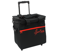 Overlocker Trolley Bag with Top Storage - H42 W37 D28cm