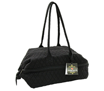 Knitting Carry All Quilted 55x40x20cm - Black
