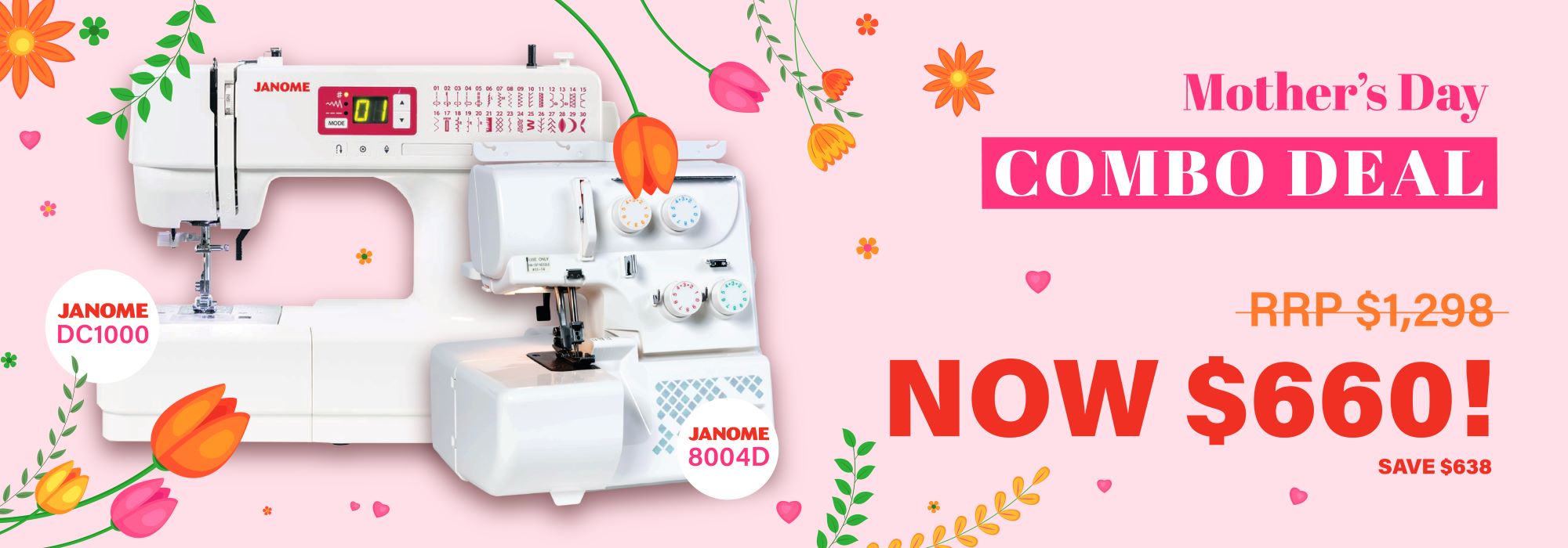 Janome Combo Deal 01
